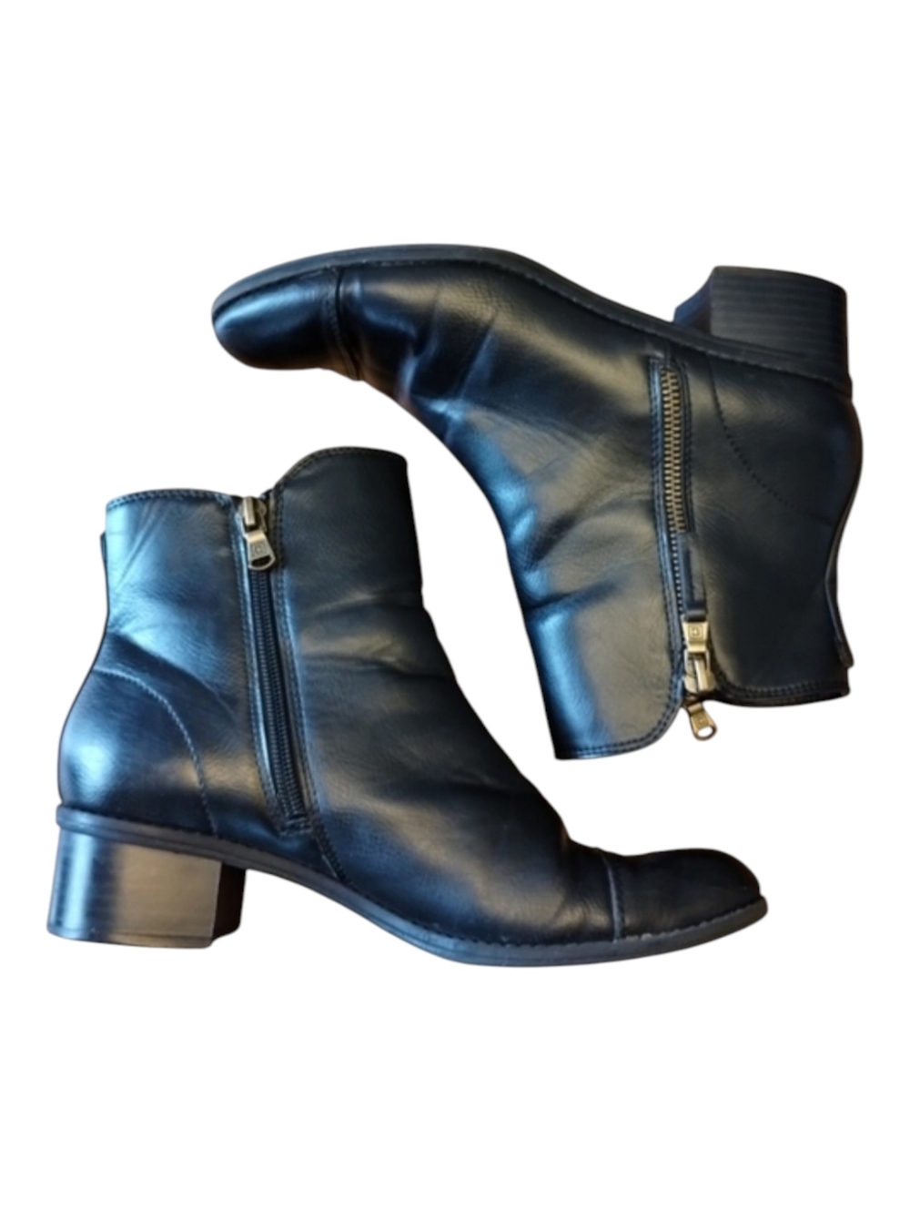 Bootie Chaps/Ralph Lauren PAGE Ankle Boot 7.5 Black